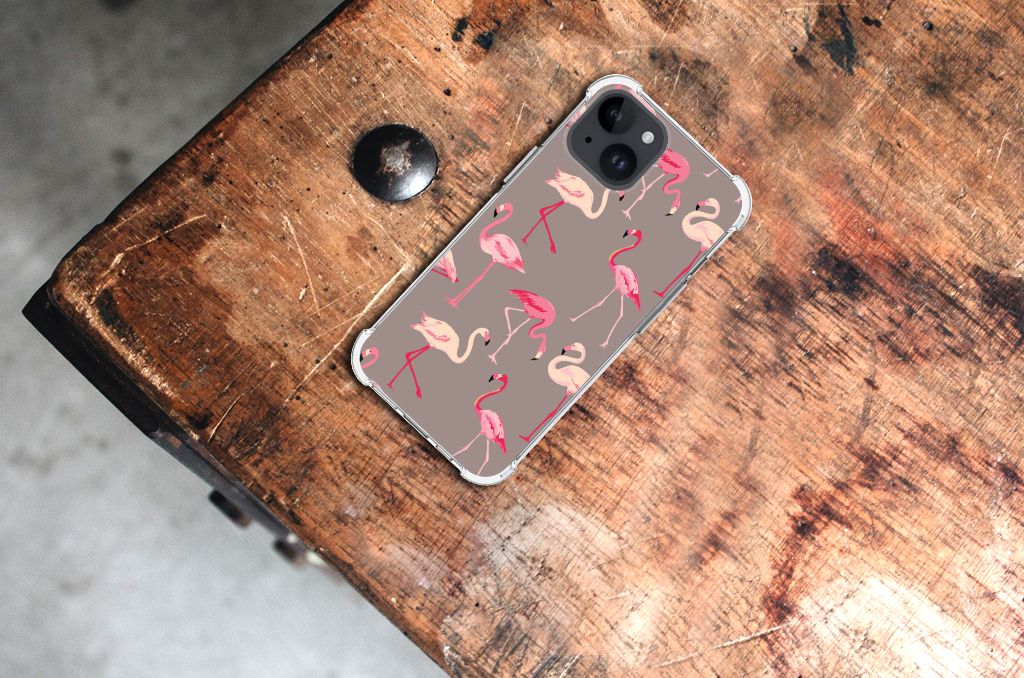 iPhone 15 Case Anti-shock Flamingo B2C Telecom