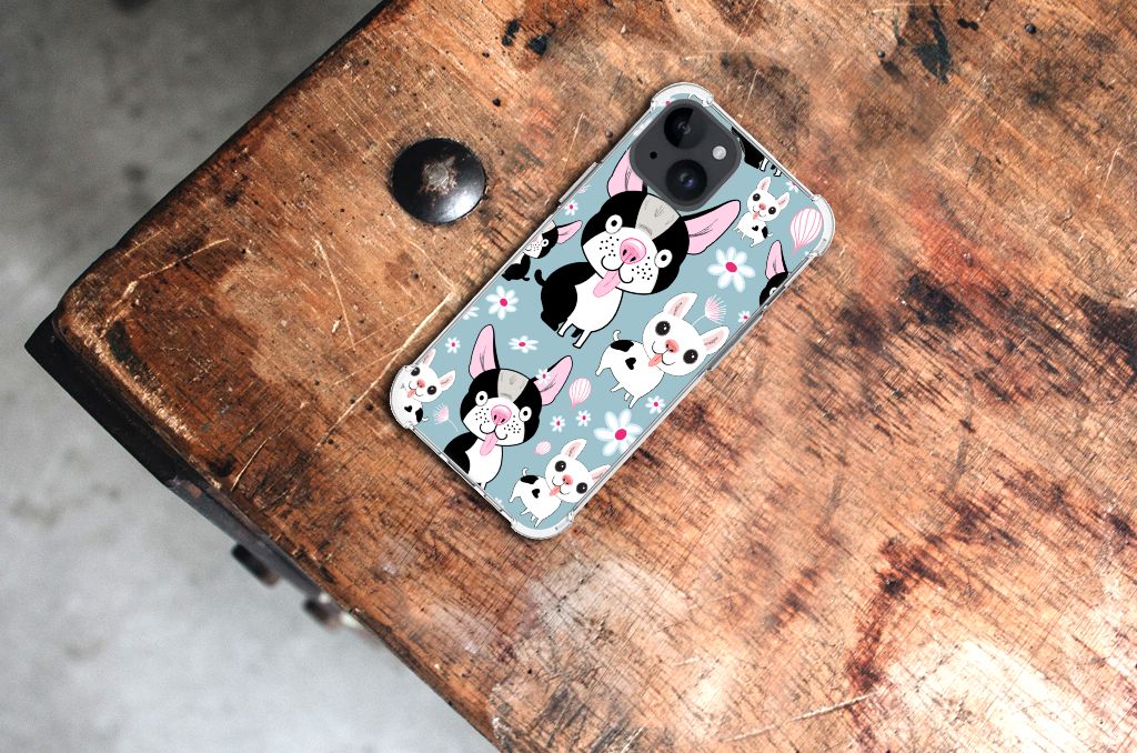 iPhone 15 Case Anti-shock Hondjes B2C Telecom