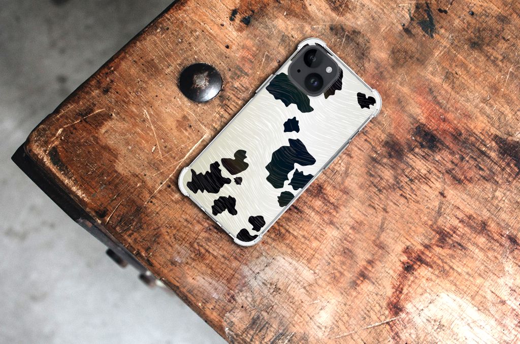 iPhone 15 Case Anti-shock Koeienvlekken B2C Telecom