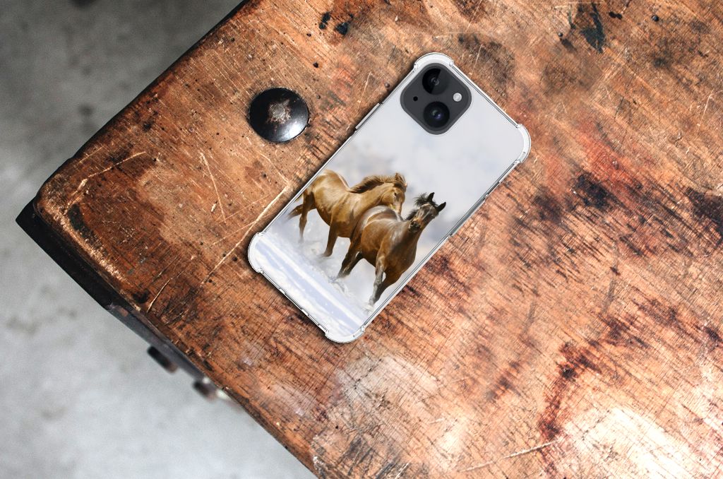 iPhone 15 Case Anti-shock Paarden B2C Telecom