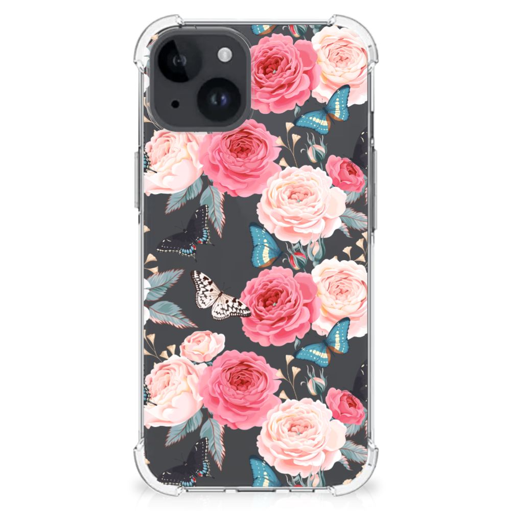 iPhone 15 Case Butterfly Roses B2C Telecom