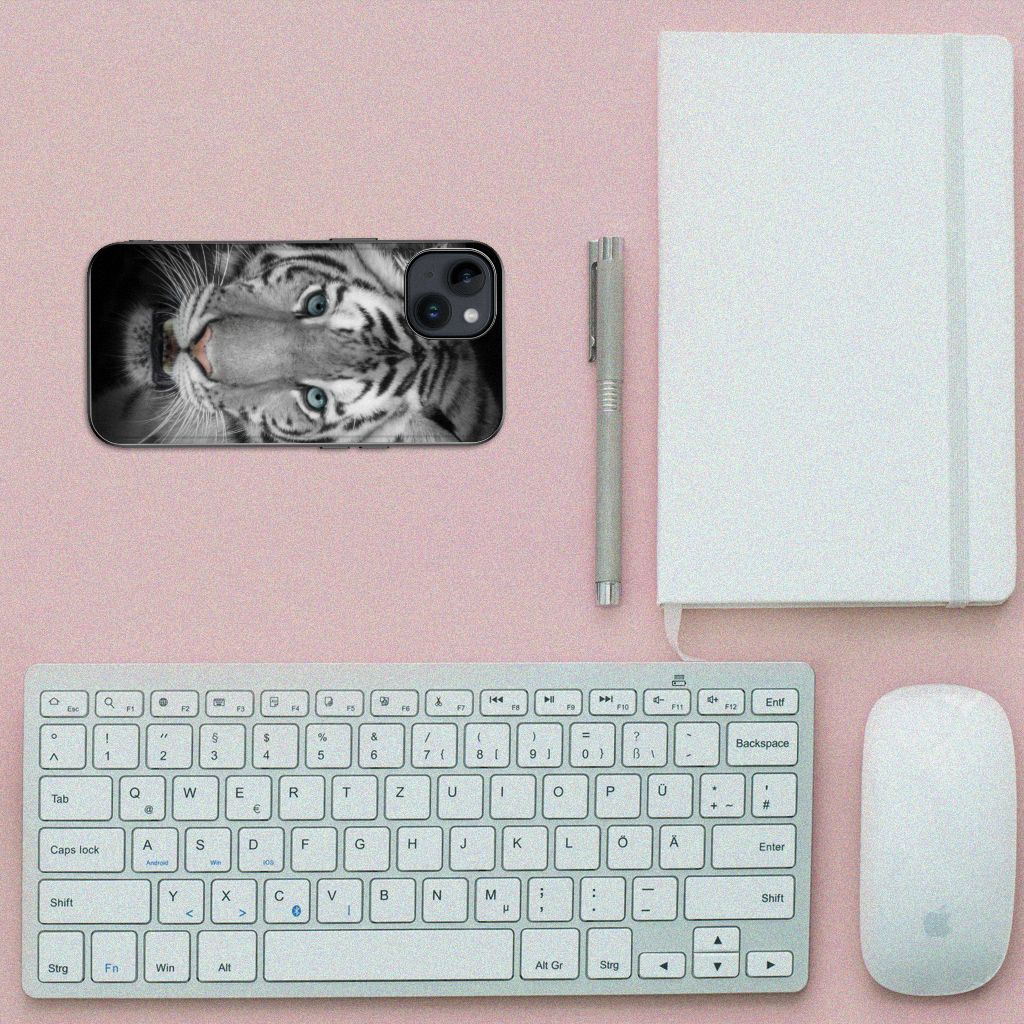iPhone 15 Dierenprint Telefoonhoesje Tijger B2C Telecom
