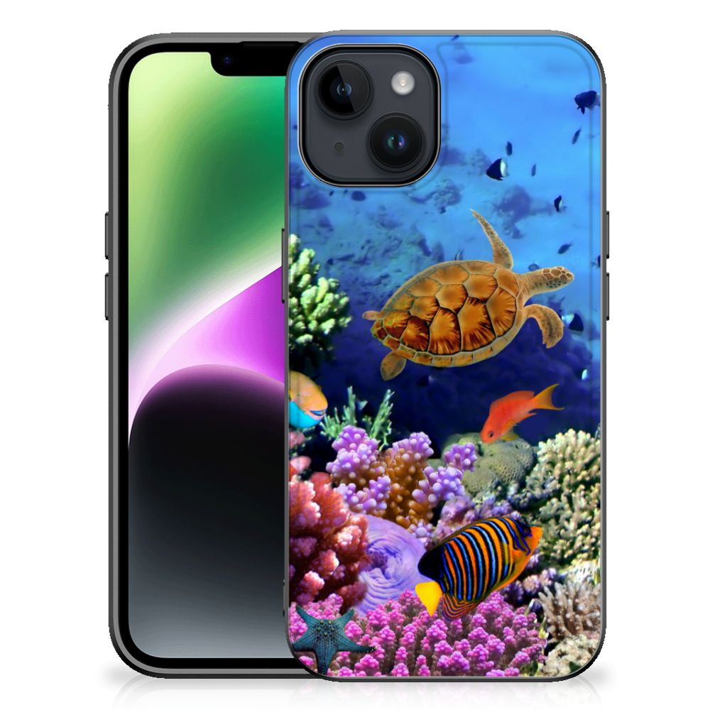 iPhone 15 Dierenprint Telefoonhoesje Vissen B2C Telecom