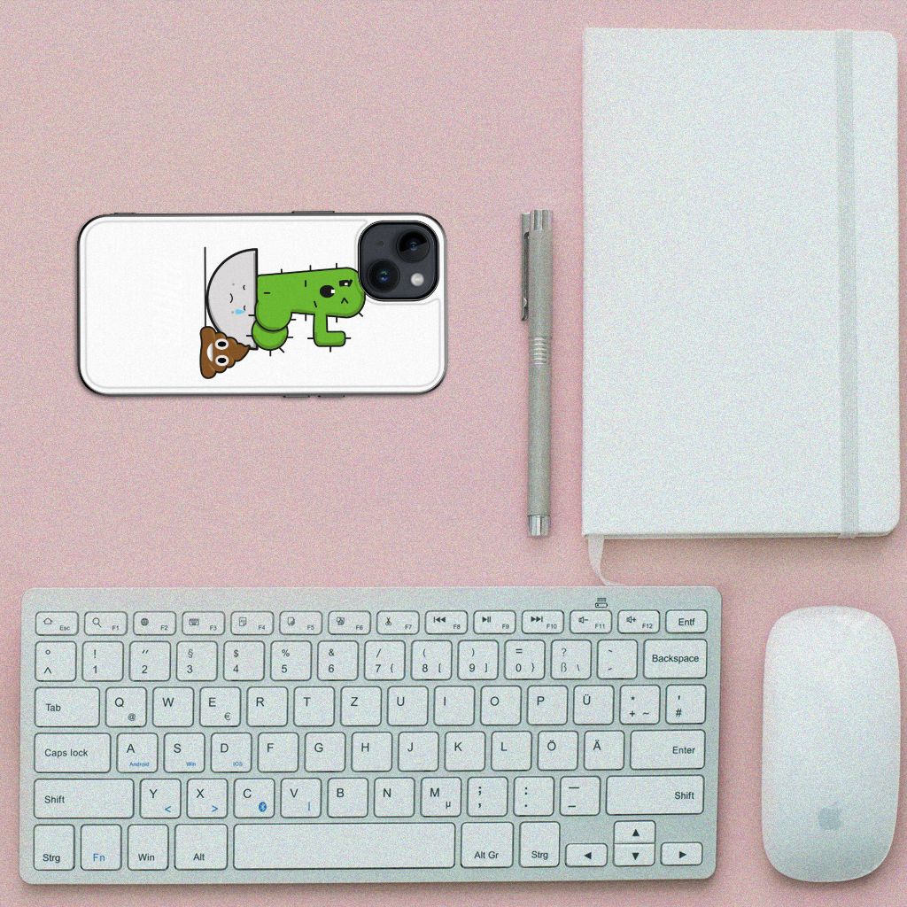 iPhone 15 Hoesje Cactus Poo B2C Telecom