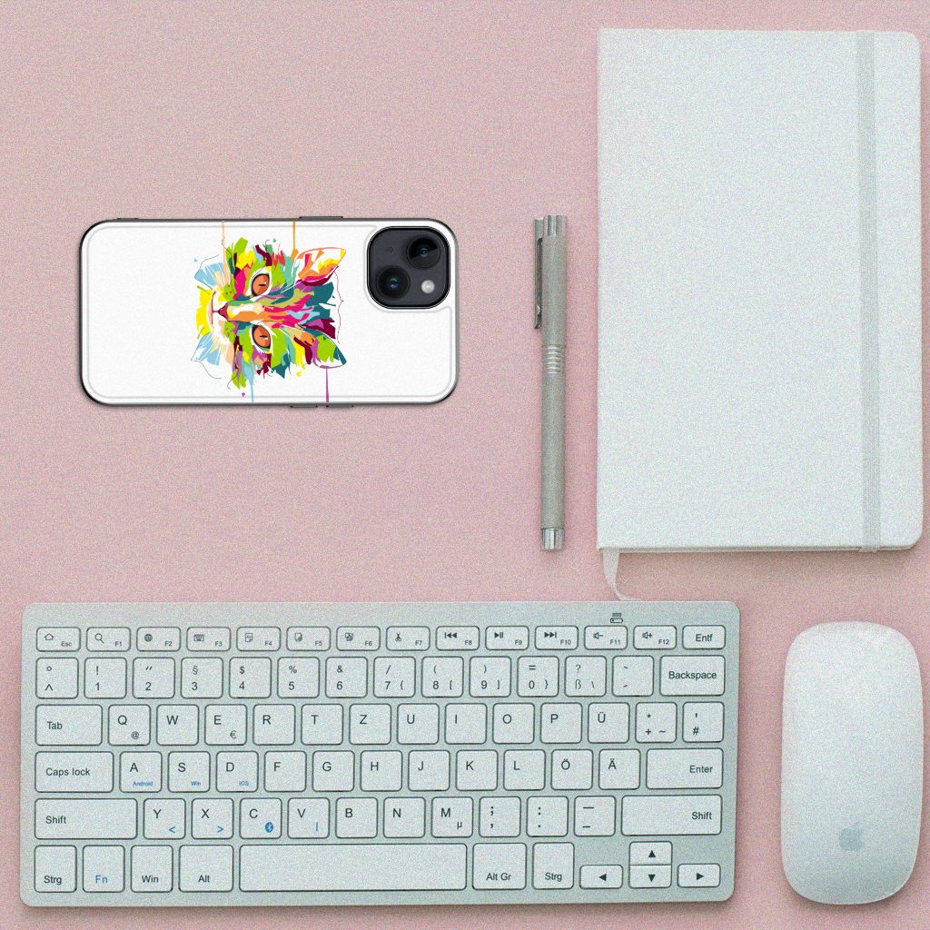 iPhone 15 Hoesje Cat Color B2C Telecom