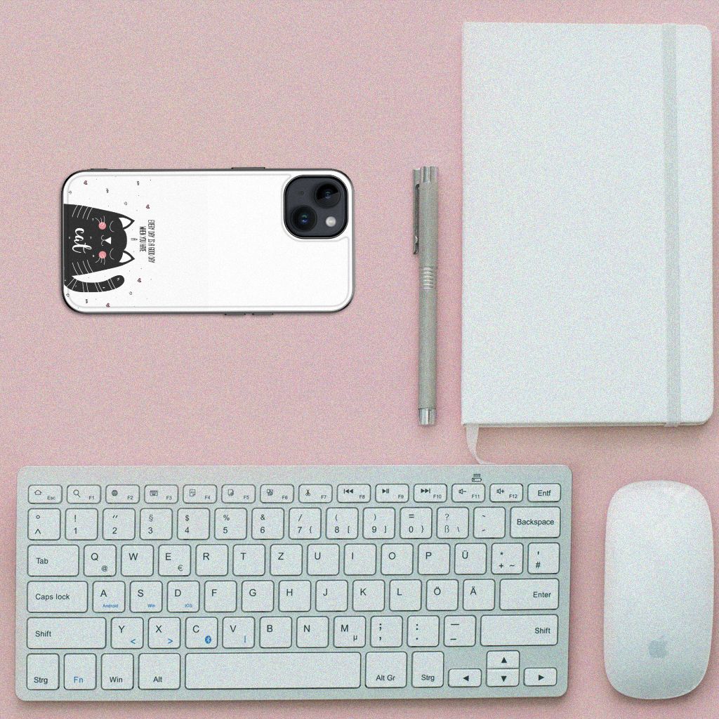 iPhone 15 Hoesje Cat Good Day B2C Telecom
