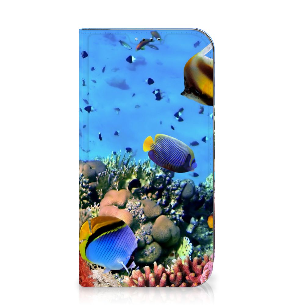 iPhone 15 Hoesje maken Vissen met kleurrijke tropische vissen in een prachtig onderwaterlandschap 🌊.