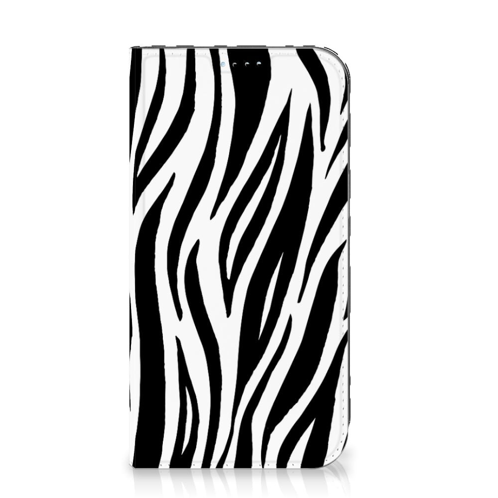 iPhone 15 Hoesje maken Zebra met zwart-witte zebraprinten en unieke stijl 🦓.
