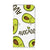 iPhone 15 Magnet Case Avocado Singing met schattige avocadomotieven en vrolijke gezichten 🍏.
