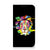 iPhone 15 Magnet Case Lion Color met kleurrijk leeuwendesign op zwarte achtergrond.