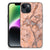 iPhone 15 Marmeren Print Telefoonhoesje Marmer Oranje B2C Telecom