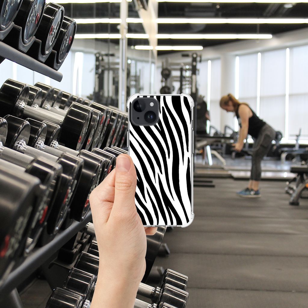 iPhone 15 Plus Case Anti-shock Zebra B2C Telecom
