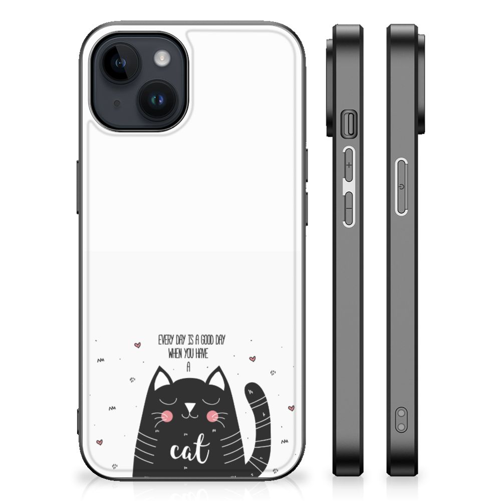 iPhone 15 Plus Hoesje Cat Good Day B2C Telecom