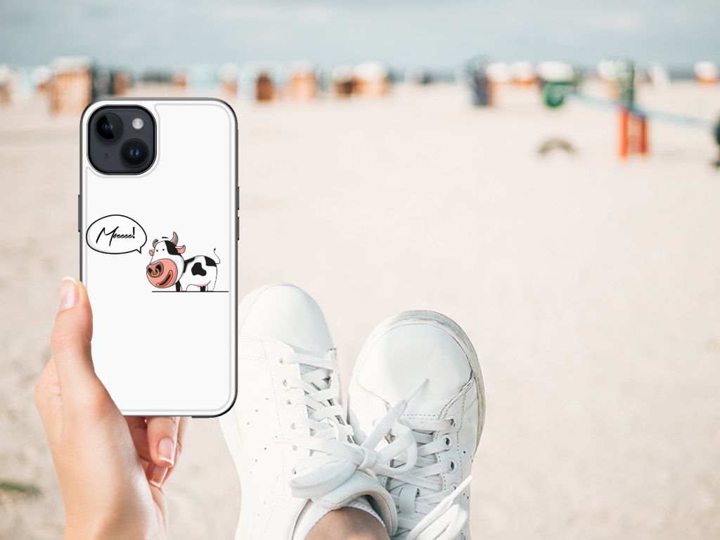 iPhone 15 Plus Hoesje Cow B2C Telecom
