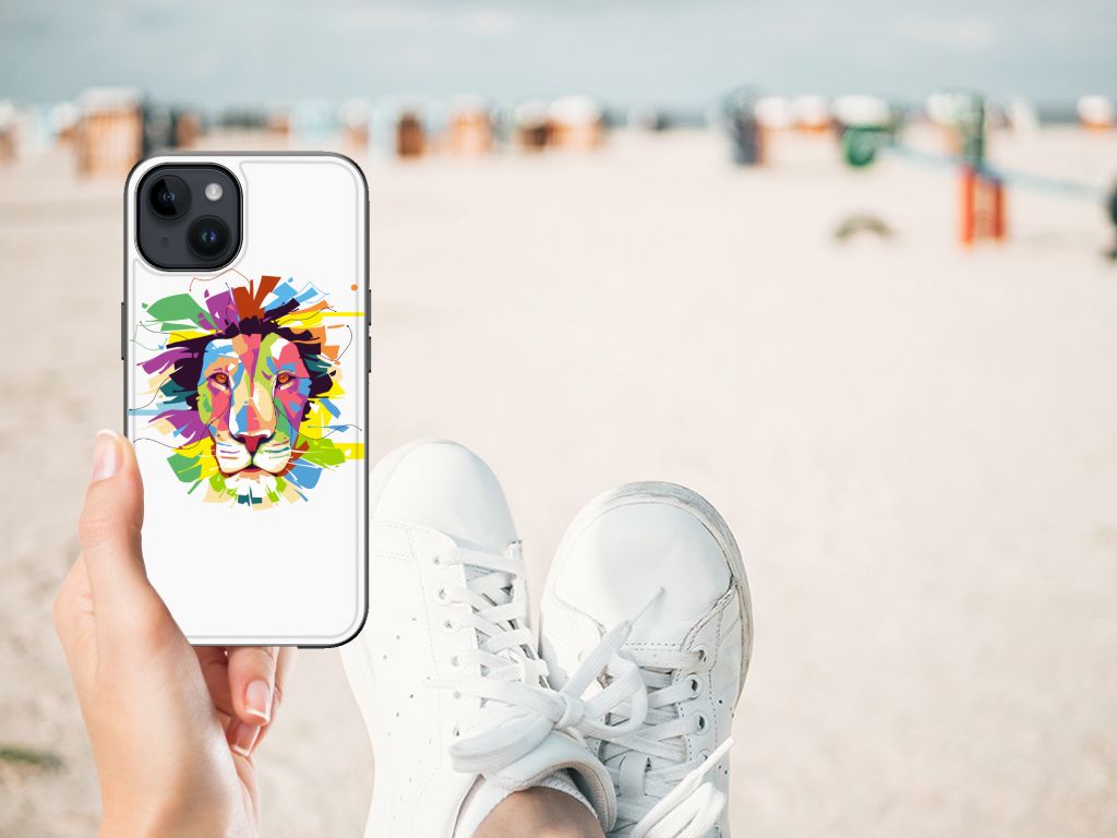 iPhone 15 Plus Hoesje Lion Color B2C Telecom