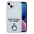 iPhone 15 Plus Silicone-hoesje Finger Don't Touch My Phone met gebaar naar de camera 📱