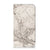 iPhone 15 Plus Standcase Marmer Beige met een elegant marmerdesign in beige en grijs.