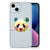 iPhone 15 Plus Telefoonhoesje met Naam Panda Color telefoonhoesje panda design voorkant