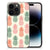 Apple iPhone 15 Pro Back Cover Hoesje Ananas ananas print voorkant
