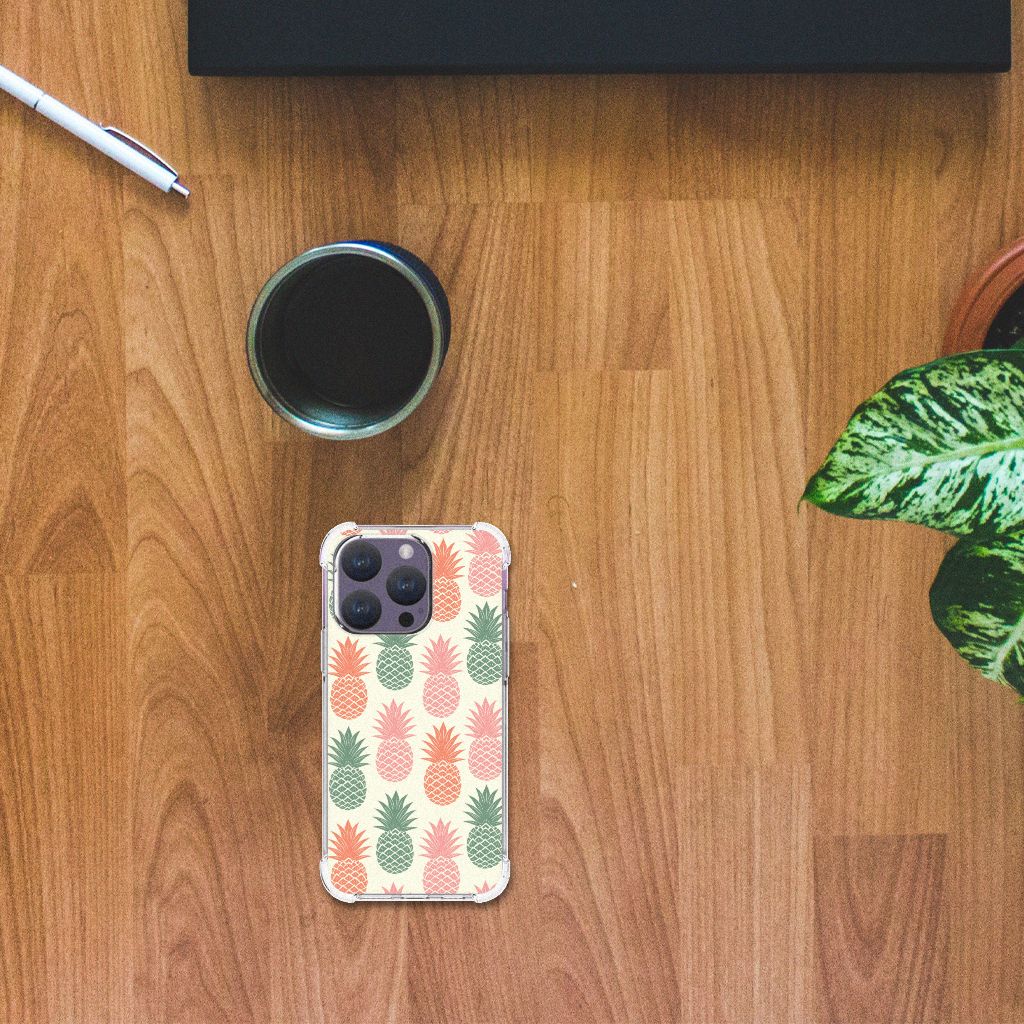 iPhone 15 Pro Beschermhoes Ananas B2C Telecom