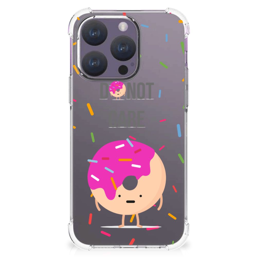 iPhone 15 Pro Beschermhoes Donut Roze B2C Telecom