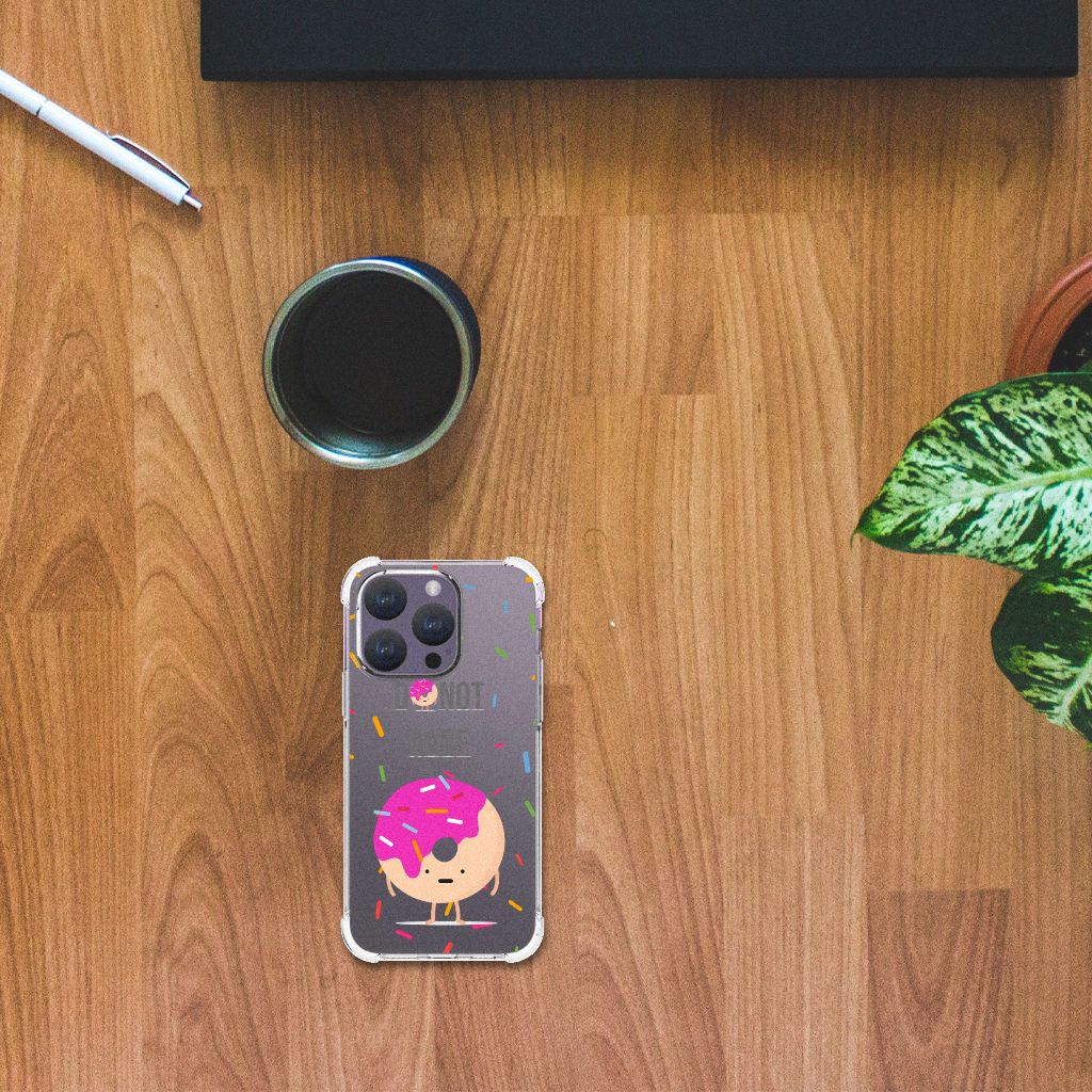 iPhone 15 Pro Beschermhoes Donut Roze B2C Telecom