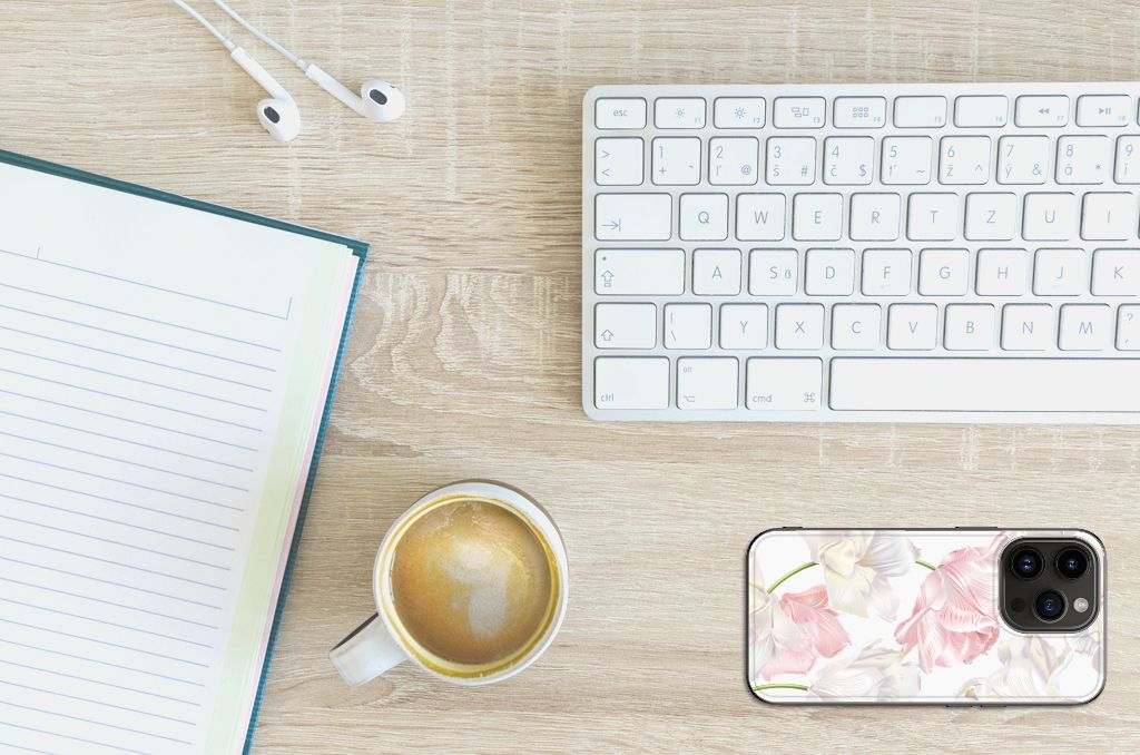 iPhone 15 Pro Bloemen Hoesje Lovely Flowers B2C Telecom