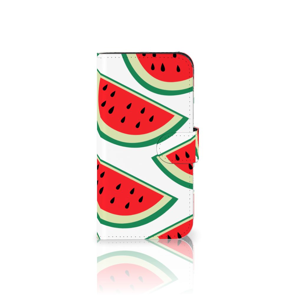 iPhone 15 Pro Book Cover Watermelons met vrolijk watermeloen patroon 🍉