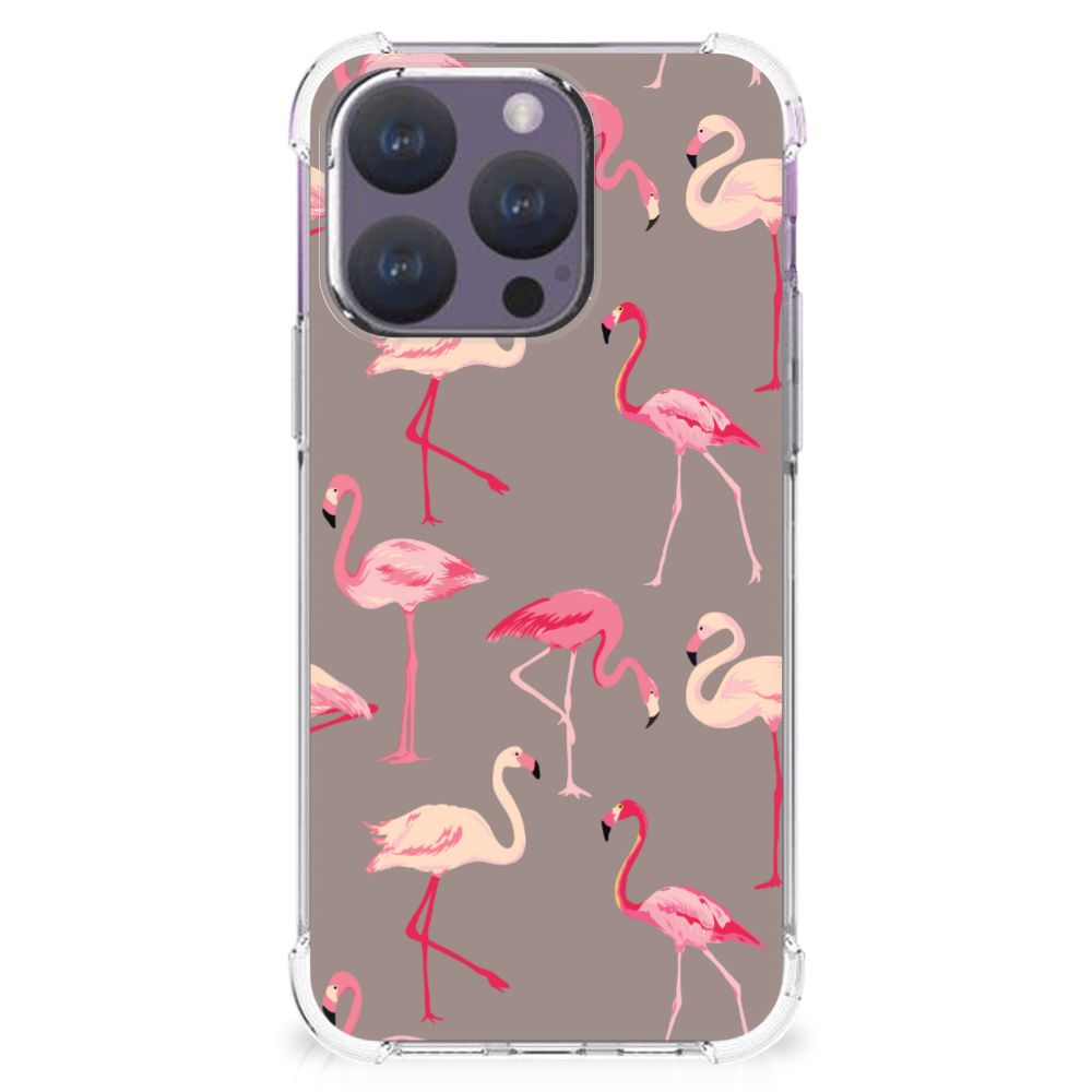 iPhone 15 Pro Case Anti-shock Flamingo B2C Telecom