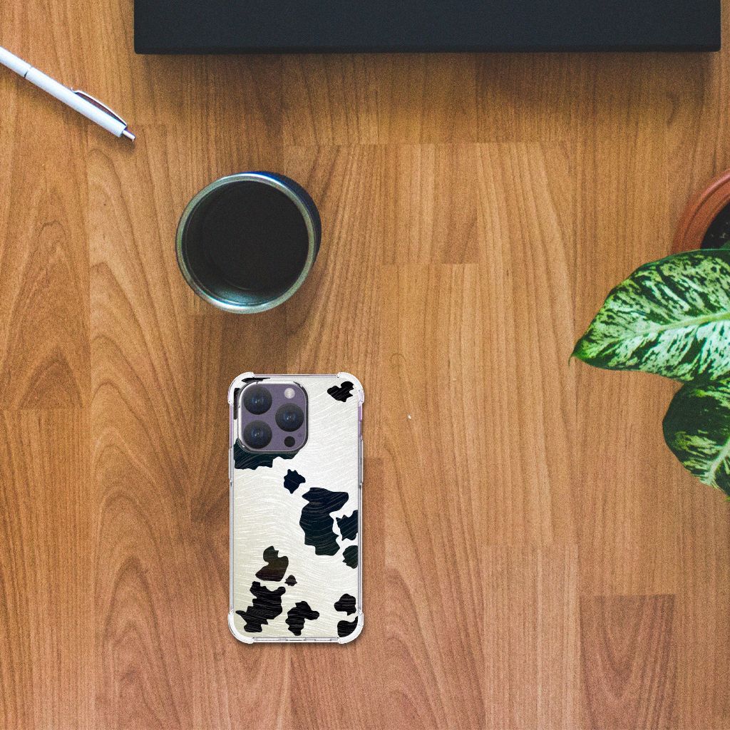 iPhone 15 Pro Case Anti-shock Koeienvlekken B2C Telecom