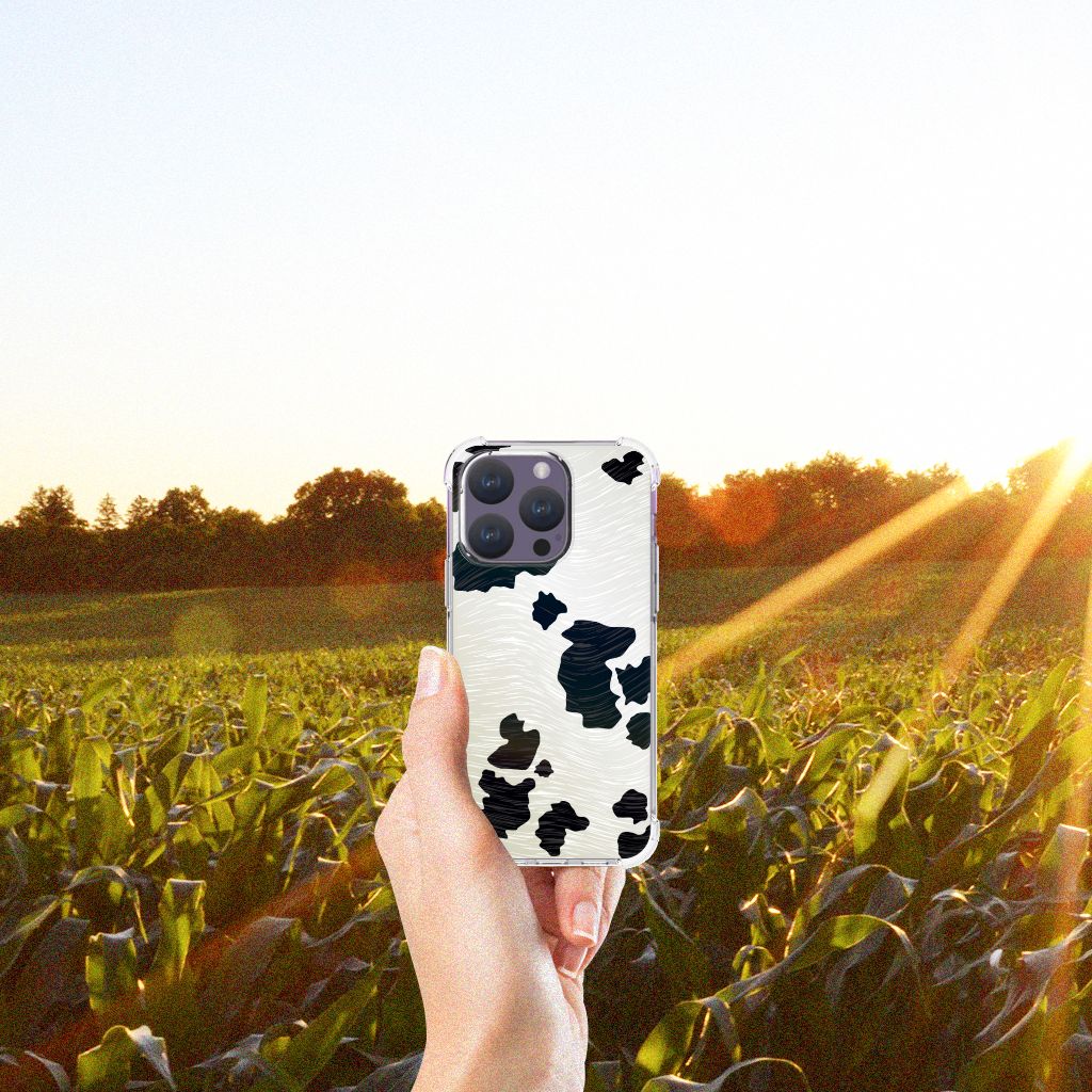 iPhone 15 Pro Case Anti-shock Koeienvlekken B2C Telecom