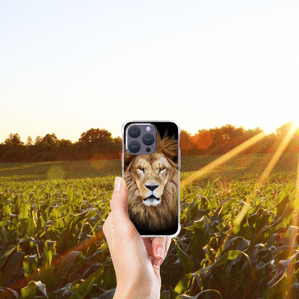 iPhone 15 Pro Case Anti-shock Leeuw B2C Telecom