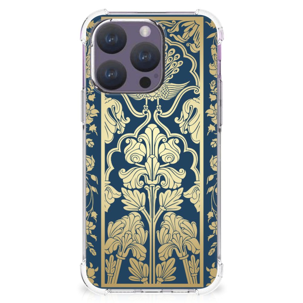 iPhone 15 Pro Case Beige Flowers B2C Telecom