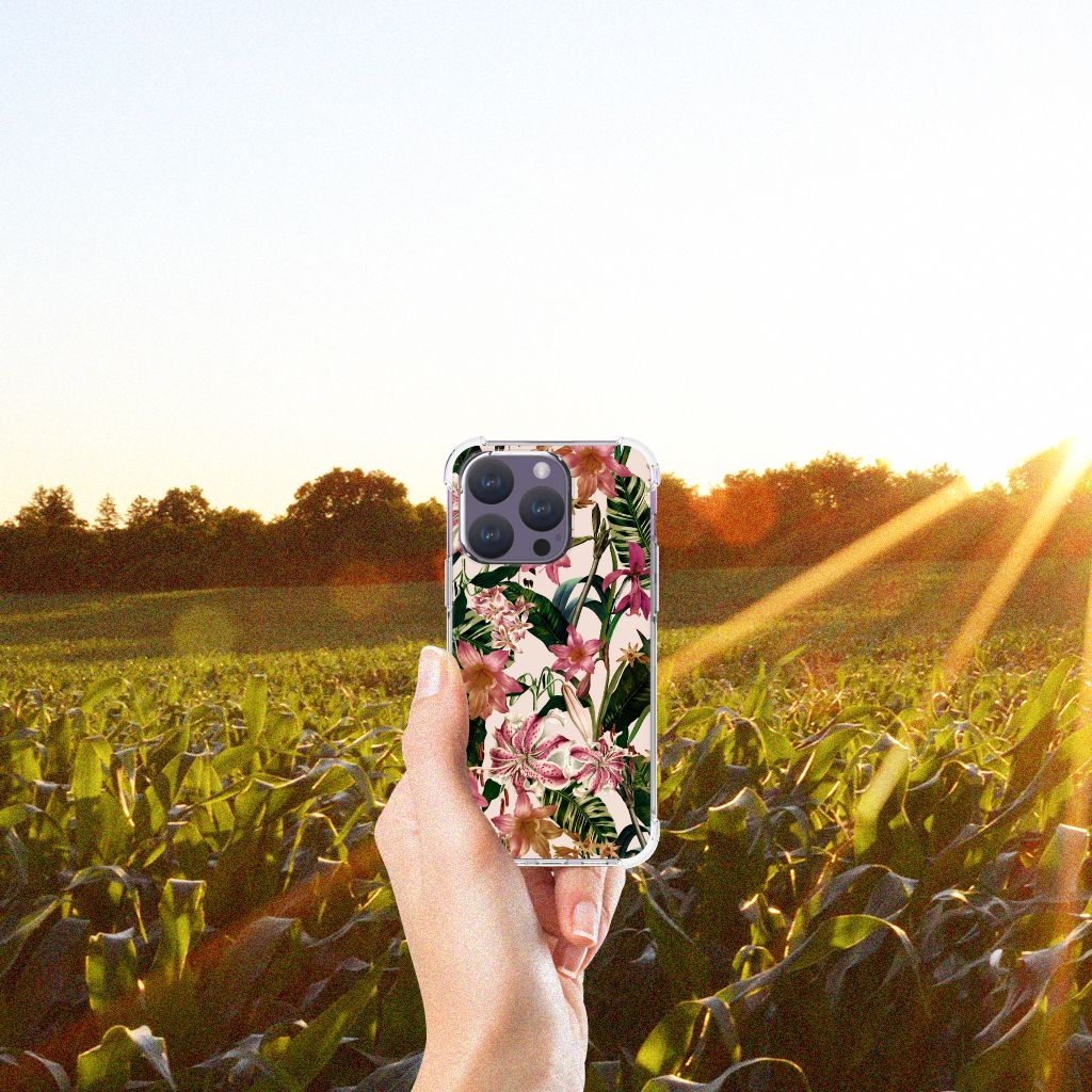 iPhone 15 Pro Case Flowers B2C Telecom