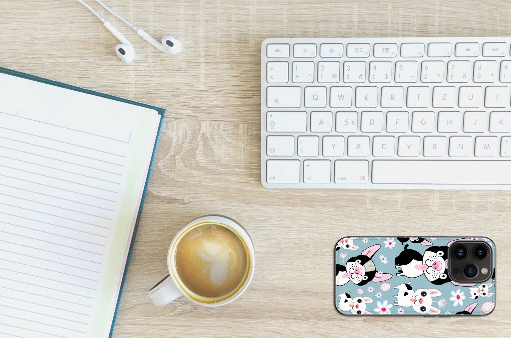 iPhone 15 Pro Dierenprint Telefoonhoesje Hondjes B2C Telecom