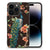 iPhone 15 Pro Dierenprint Telefoonhoesje Pauw met Bloemen B2C Telecom