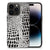 Apple iPhone 15 Pro Dierenprint Telefoonhoesje Slangenprint slangenprint achterkant