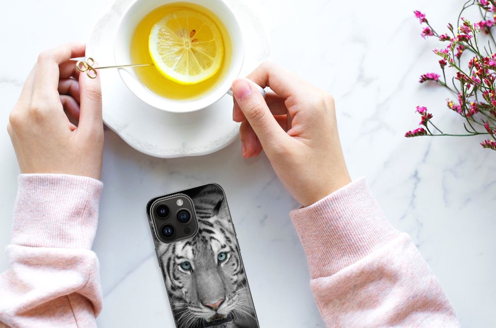 iPhone 15 Pro Dierenprint Telefoonhoesje Tijger B2C Telecom
