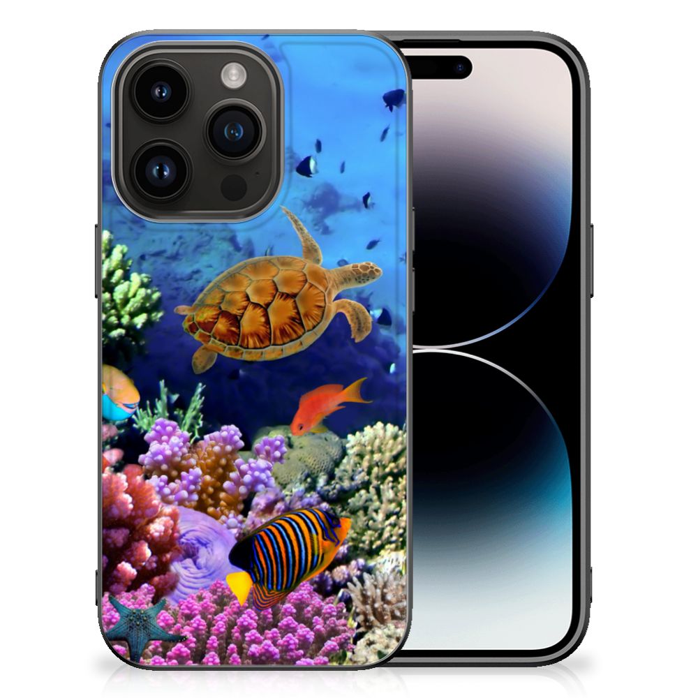 iPhone 15 Pro Dierenprint Telefoonhoesje Vissen B2C Telecom
