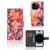 iPhone 15 Pro Hoesje Bosje Bloemen met ruimte voor pasjes, kleurrijk bloemenontwerp 🌸