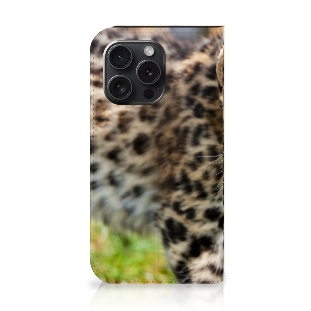 iPhone 15 Pro Hoesje maken Baby Luipaard met schattig baby luipaard design 🐆.