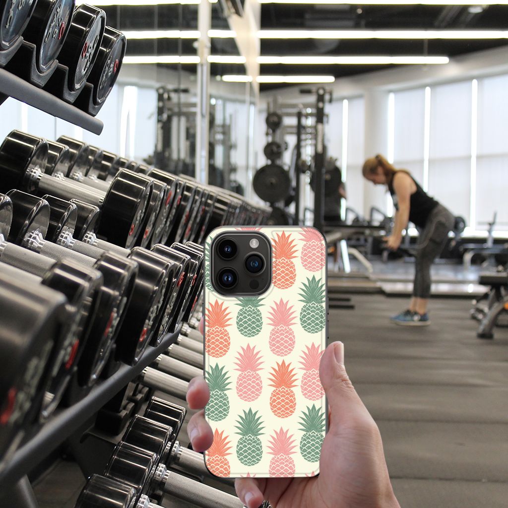 iPhone 15 Pro Max Back Cover Hoesje Ananas B2C Telecom