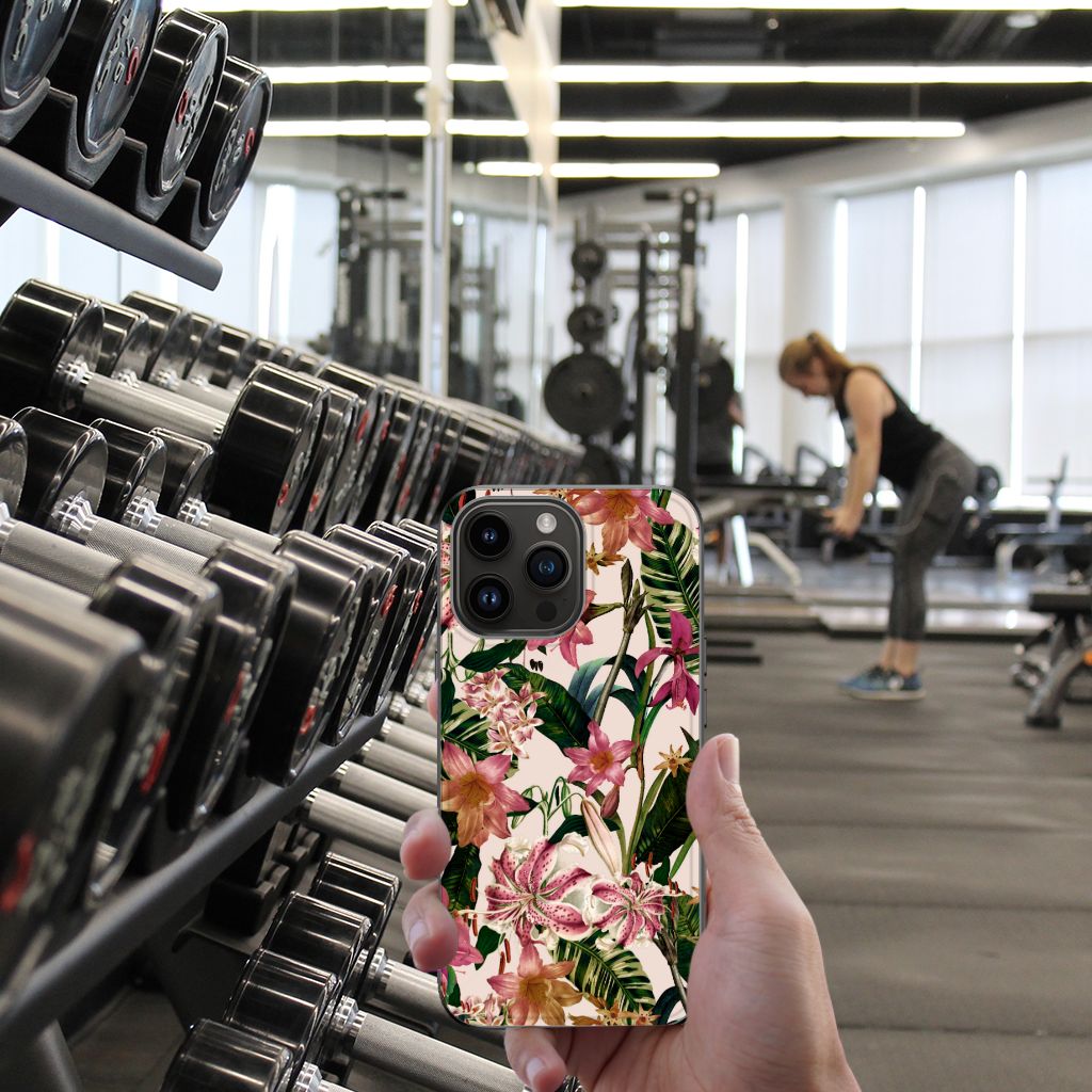 iPhone 15 Pro Max Bloemen Hoesje Flowers B2C Telecom