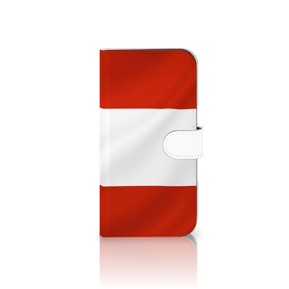 iPhone 15 Pro Max Bookstyle Case Oostenrijk met de Oostenrijkse vlag 🇦🇹
