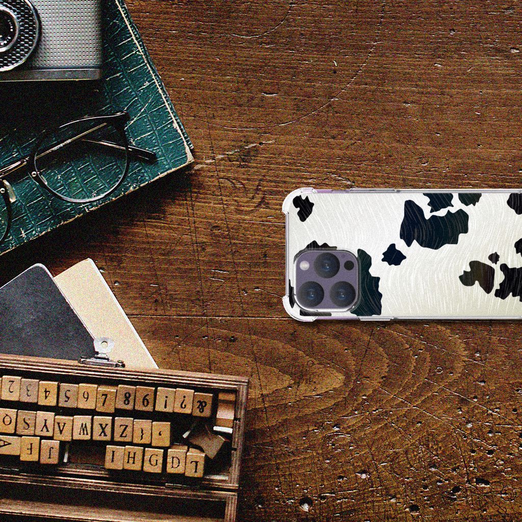 iPhone 15 Pro Max Case Anti-shock Koeienvlekken B2C Telecom