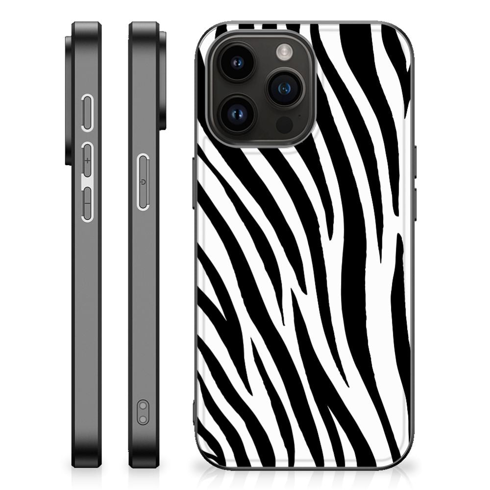 iPhone 15 Pro Max Dierenprint Telefoonhoesje Zebra B2C Telecom