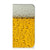 iPhone 15 Pro Max Flip Style Cover Bier met een vrolijke bierprint en bubbels 🍺.