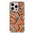 iPhone 15 Pro Max Hoesje maken Retro met kleurrijk retro design in felle kleuren en unieke patronen.