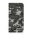 iPhone 15 Pro Max Hoesje met Magneet Army Light met camouflagepatroon in grijstinten.