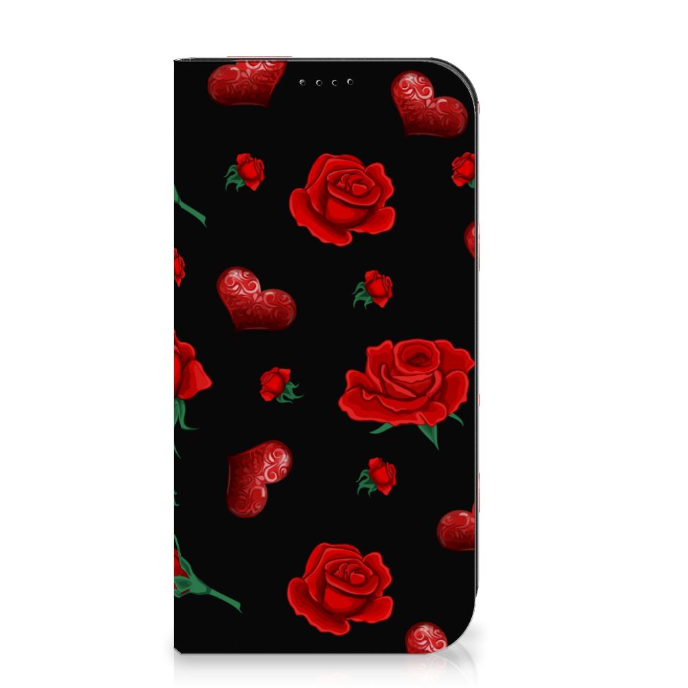 iPhone 15 Pro Max Magnet Case Valentine met een prachtig rozen en hartjes design 🌹❤️.